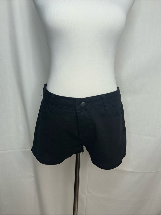 Unbranded Pants - 2120 - Black Women's Casual Stretch Shorts